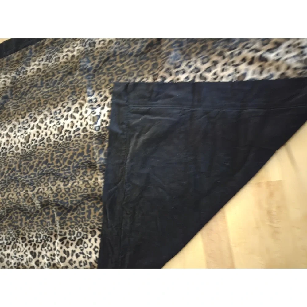 Cheetah Print Fleece Throw Blanket Leopard Animal Soft Microfiber for Sofa Couch